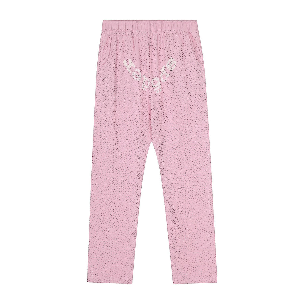 Sp5der Arched Graphic Hoodie & Pants Matching Set