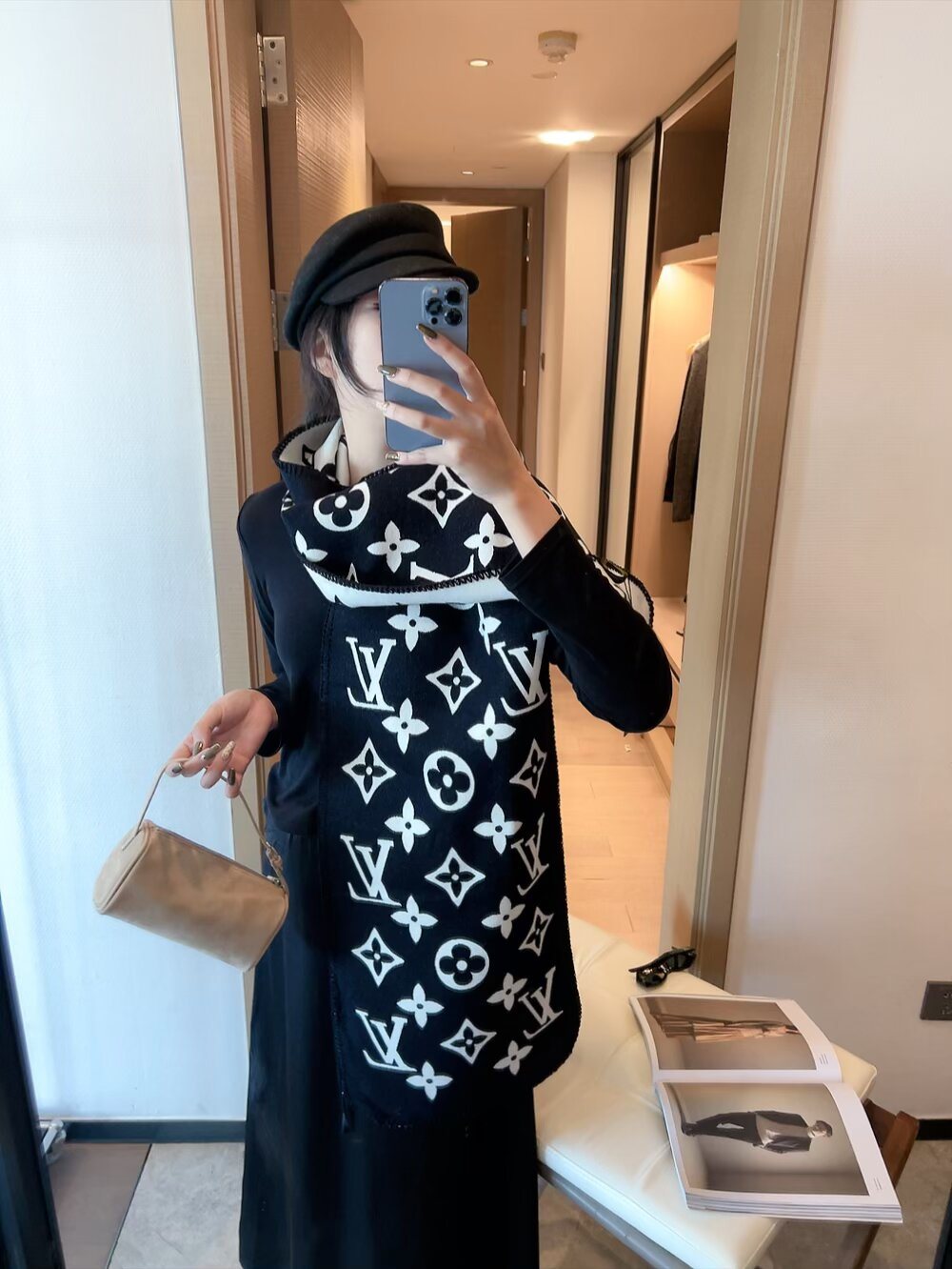 Louis Vuitton Monogram Scarf